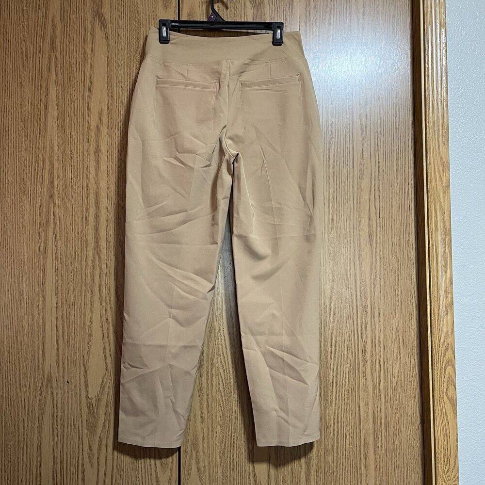 NWT Athleta Endless Pants Women’s 6 Khaki - Picture 2 of 5